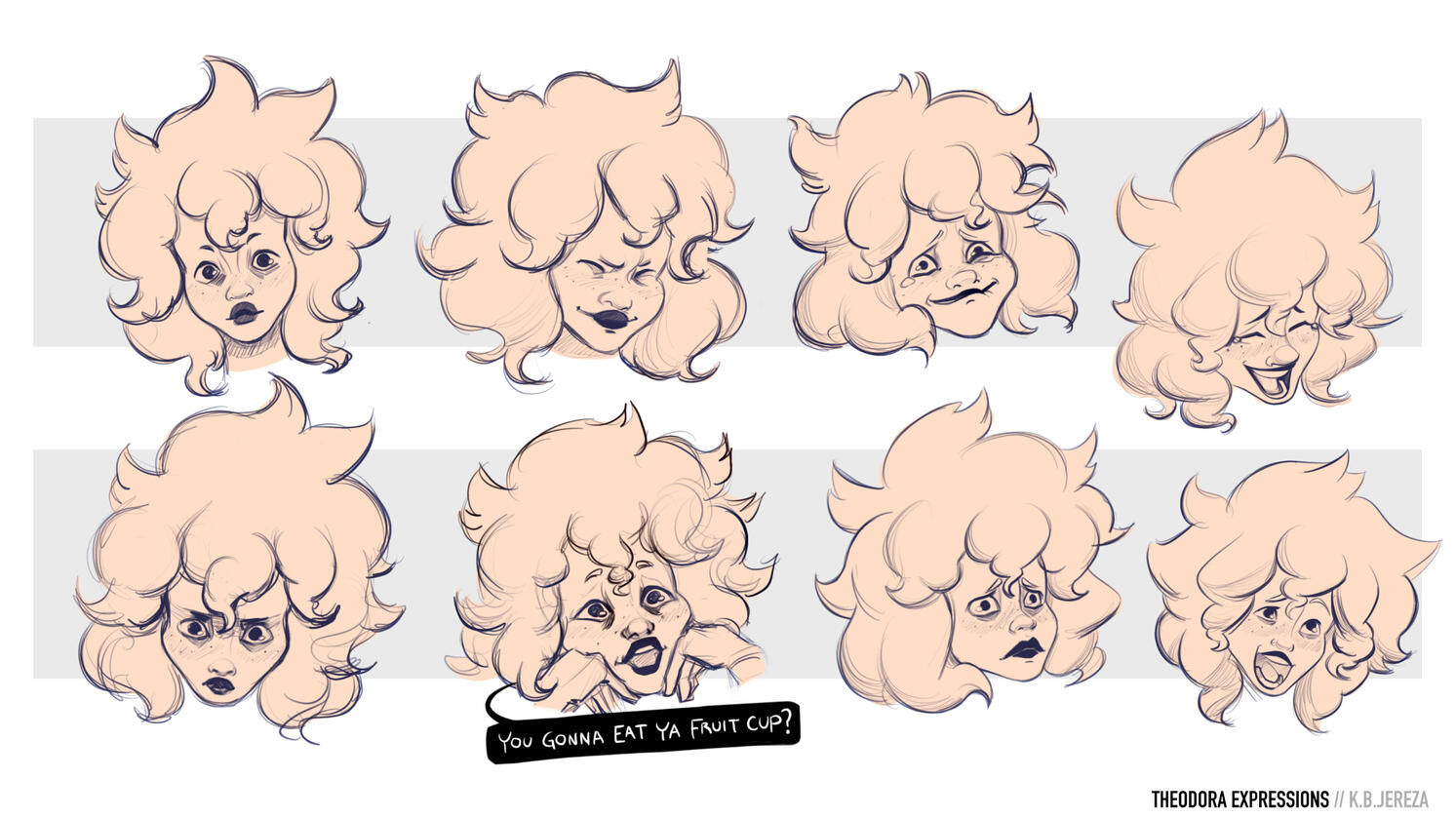 Theodora Expression Explorations