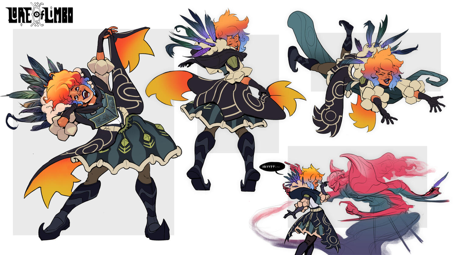 Theodora Pose Explorations