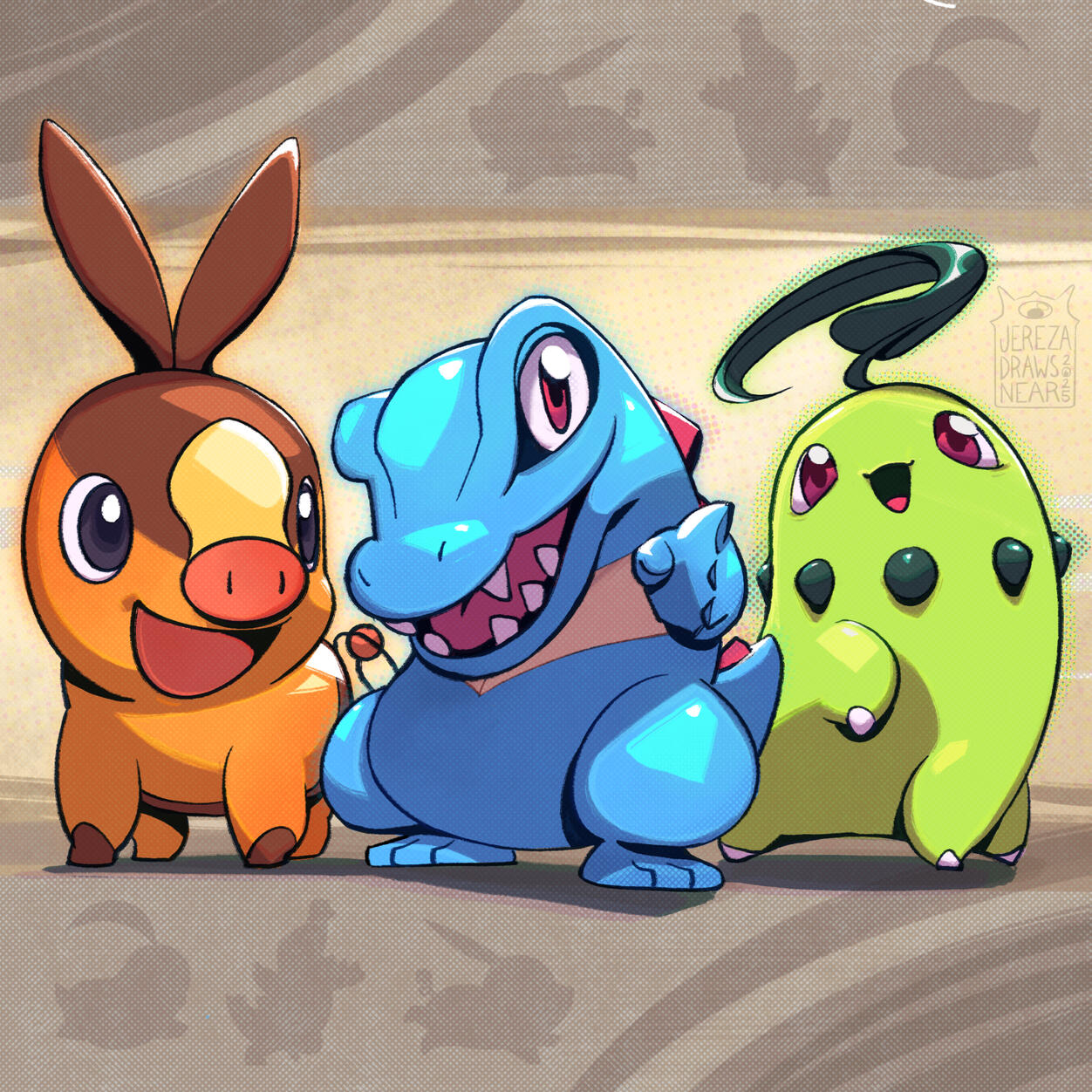Legends ZA Starters (Pokemon Fanart)
