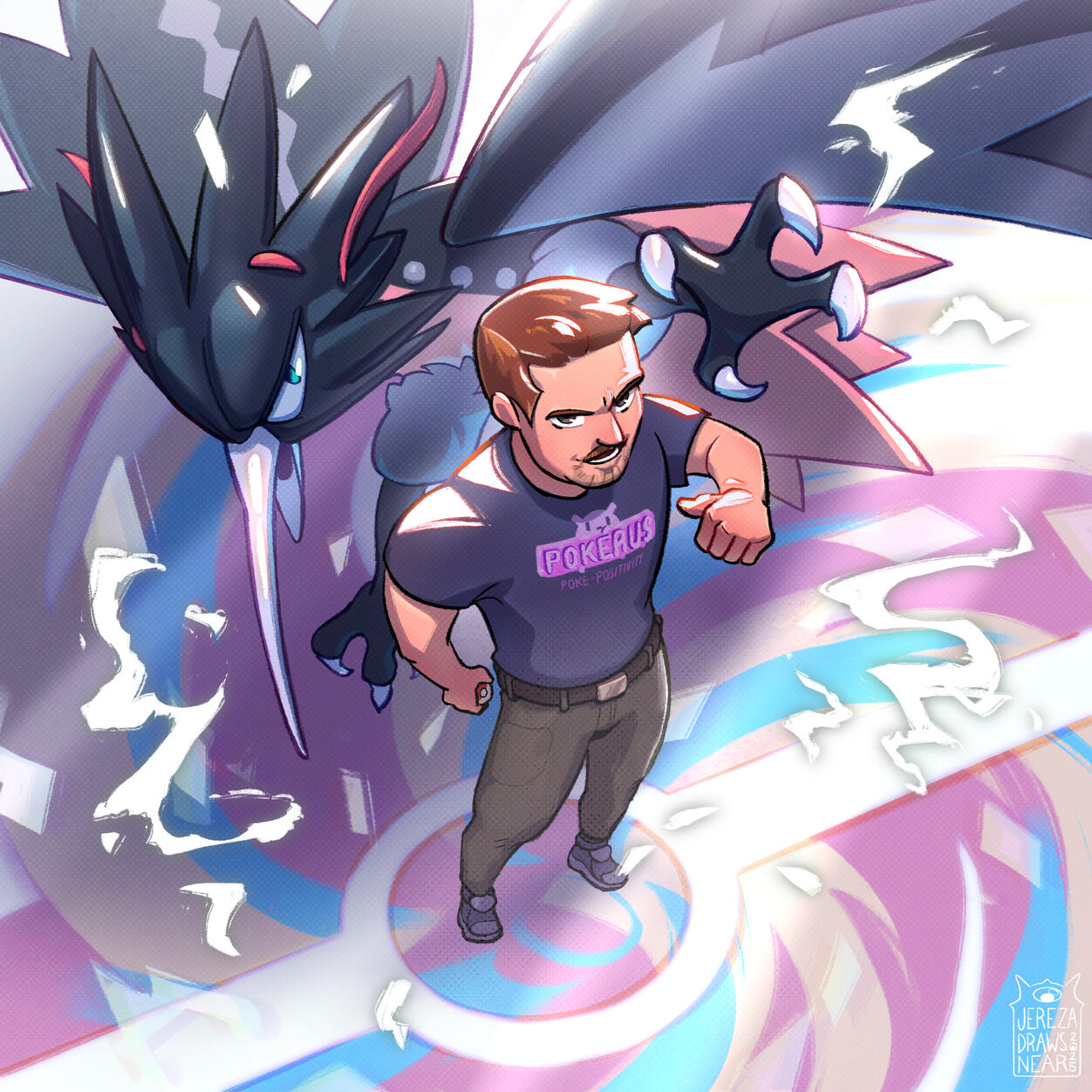 Trainer OpossumBud (Pokemon / Youtube Fanart)