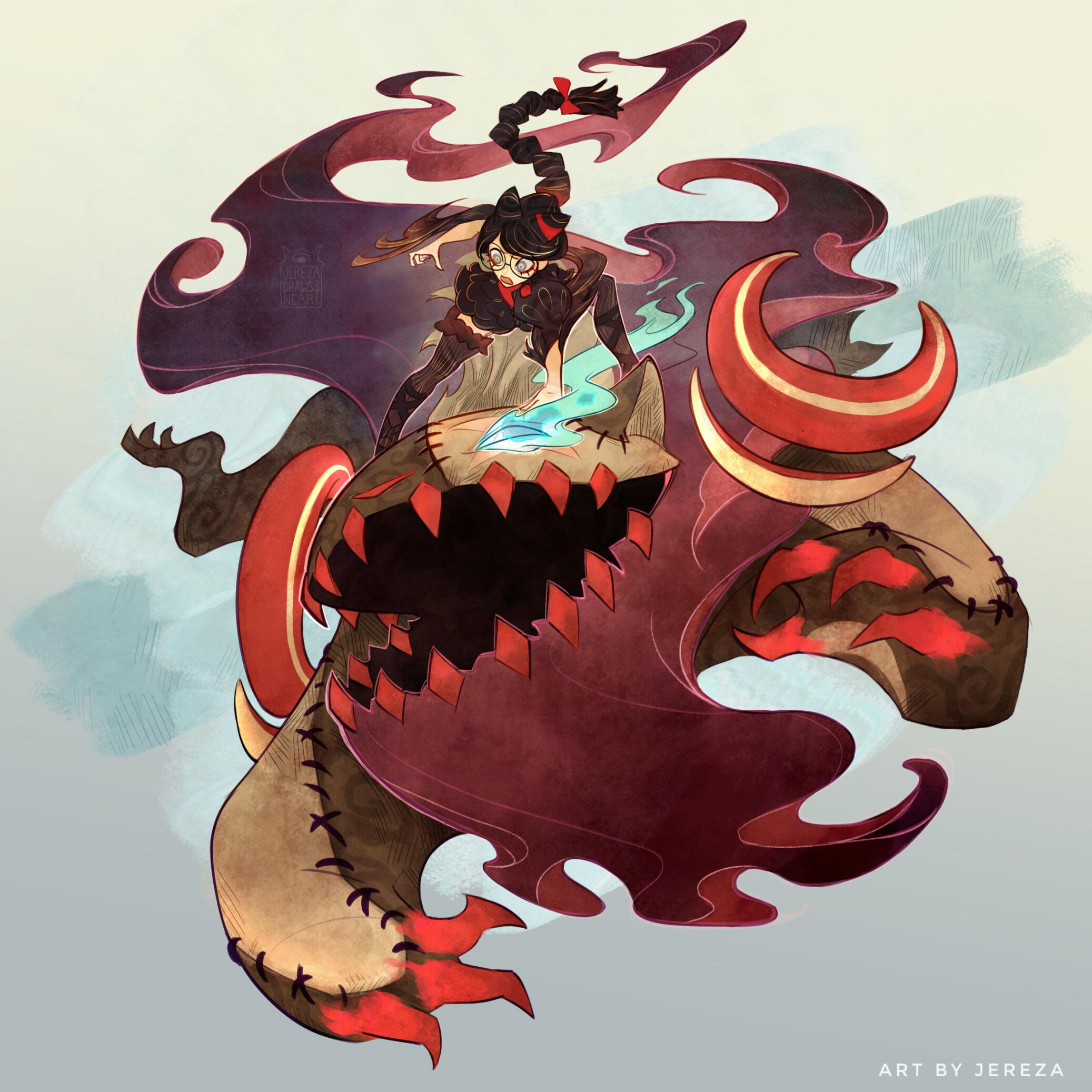 Cereza & The Lost Demon Fanart (2023)